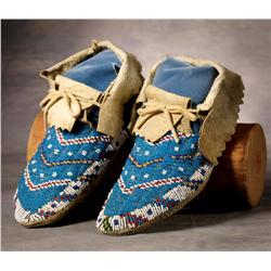 Sioux Beaded Moccasins
