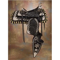 Edw H Bohlin Dick Dickson Jr, Parade Saddle