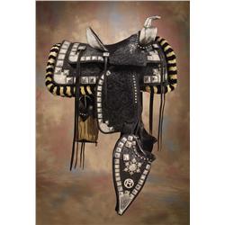 Edward H Bohlin Black San Gabriel Model Parade Saddle