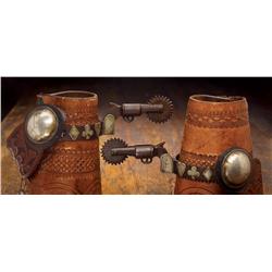 C P Shipley Colt Bisley Pistol Spurs