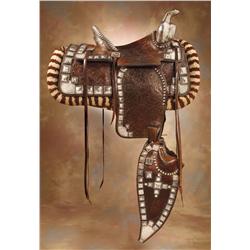 Brown Edward H Bohlin Saddle Ensemble