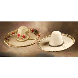 Pair of 1920s Sombreros