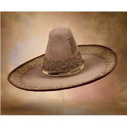 Purple 1900s Mexican Sombrero