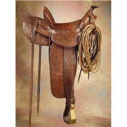 Harold S Doulton’s (1890-1951) Visalia Saddle