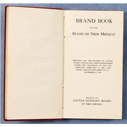 1915 New Mexico Brand Book