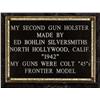 Image 6 : Roy Rogers' Personal Edward H Bohlin Gun Rig with Colts