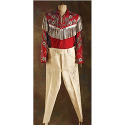 Roy Rogers' Nudie’s Red Shirt & Pants
