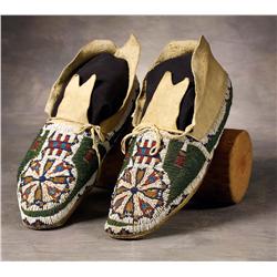 Cheyenne Beaded Moccasins