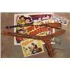 Image 1 : Monte Hale Tribute Rifle, Gun Rig & Movie Posters