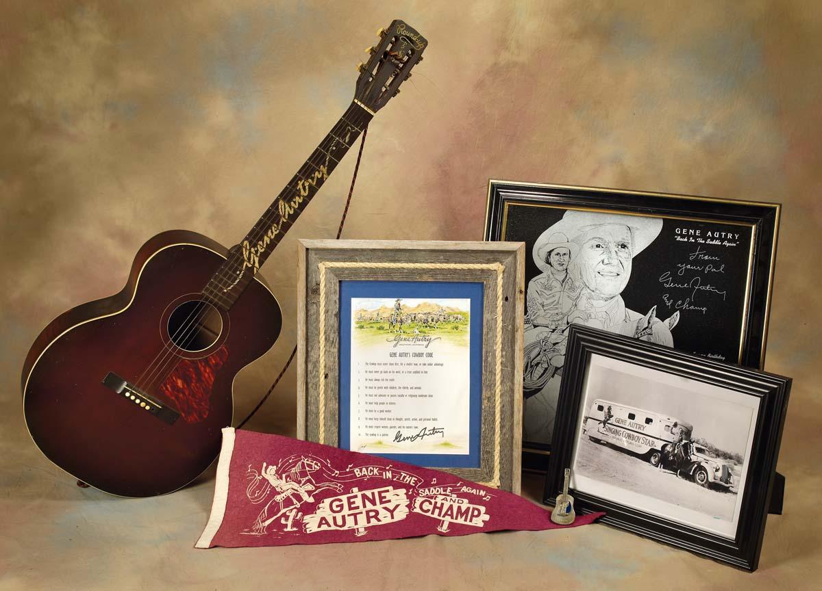Gene Autry Memorabilia including Anaheim Angels Gear