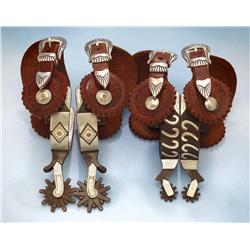 Two Pair of Contemporary Spurs