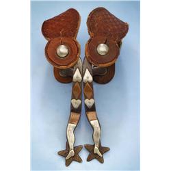 Tom Johnson (1875-1915) Texas Gal Leg Spurs