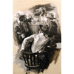 John Marchand Saloon Painting