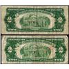 Image 2 : Lot of (2) 1928A $2 Legal Tender Notes