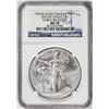 Image 1 : 2012(S) $1 American Silver Eagle Coin NGC MS70 Early Releases San Francisco