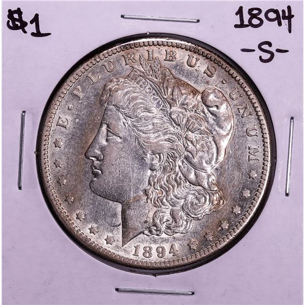 1894-S $1 Morgan Silver Dollar Coin