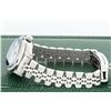 Image 4 : Rolex Ladies Stainless Steel Diamond & Sapphire Datejust Wristwatch