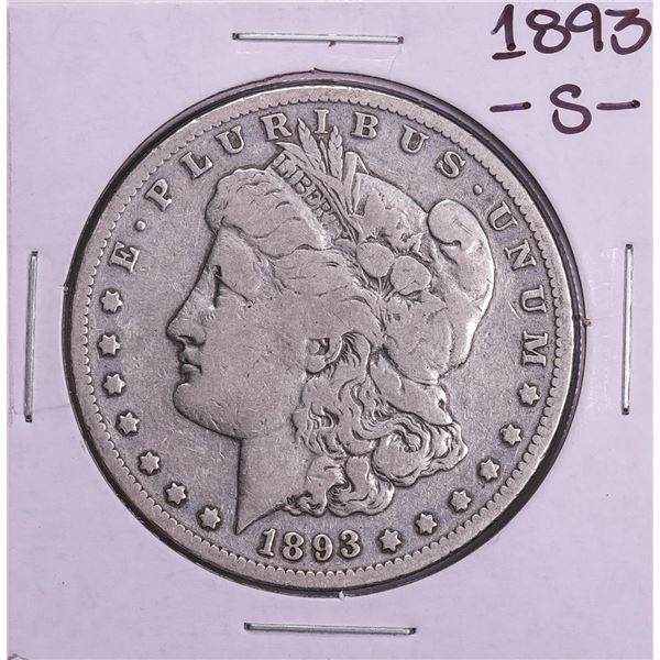 1893-S $1 Morgan Silver Dollar Coin