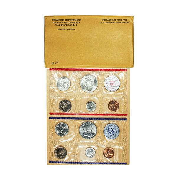 1960 P & D United States Uncirculated Mint Set
