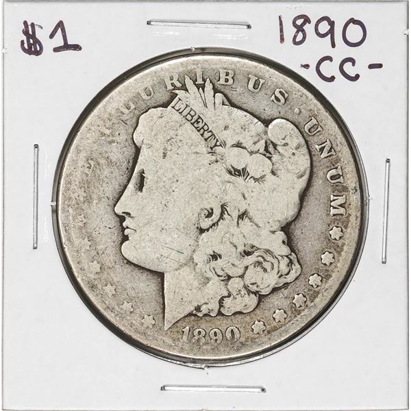 1890-CC $1 Morgan Silver Dollar Coin