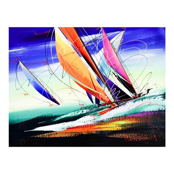 Natalia Sinkovsky Original Acrylic On Canvas