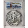 Image 1 : 2021-(S) Type 1 $1 American Silver Eagle Coin PCGS MS69 First Strike Emergency Issue