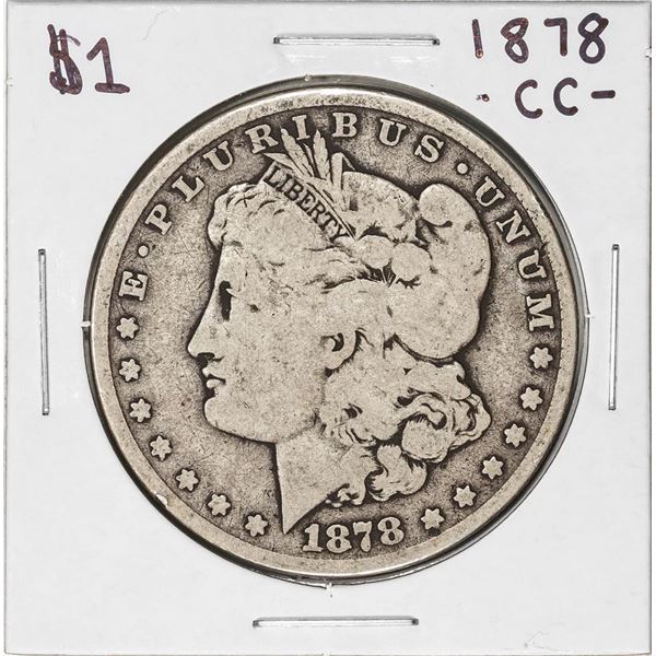 1878-CC $1 Morgan Silver Dollar Coin