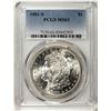 Image 1 : 1881-S $1 Morgan Silver Dollar Coin PCGS MS63
