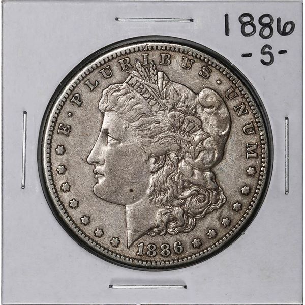 1886-S $1 Morgan Silver Dollar Coin