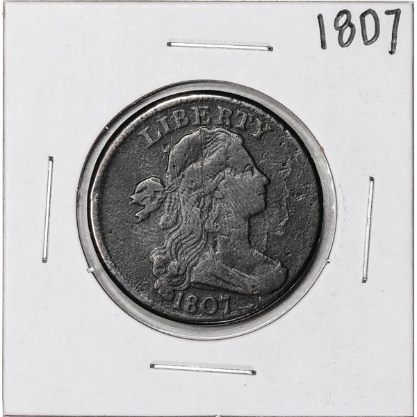 1807 S-275 Draped Bust Large Cent Coin