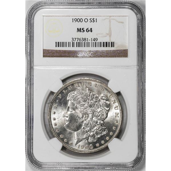 1900-O $1 Morgan Silver Dollar Coin NGC MS64