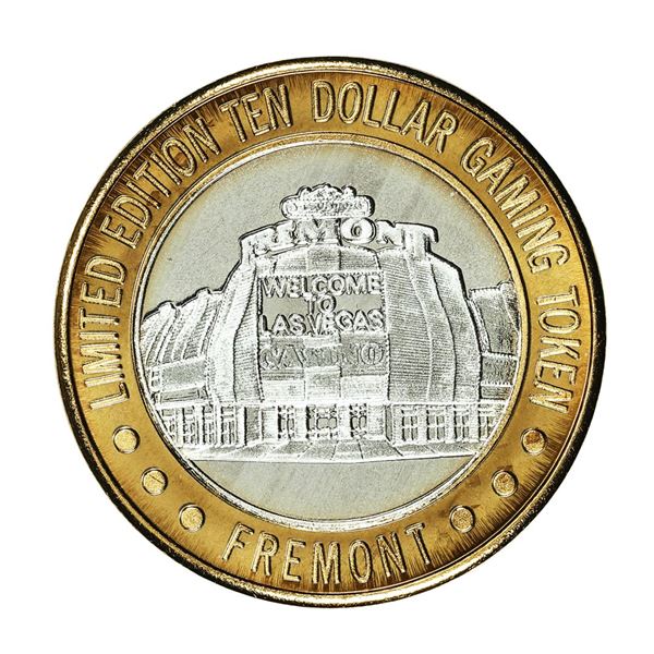 .999 Silver Sam Boyd's Fremont Las Vegas, NV $10 Casino Limited Edition Gaming Token