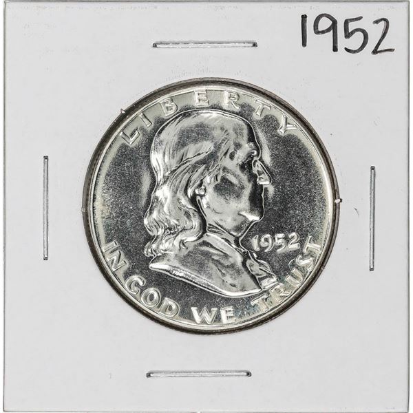 1952 Proof Franklin Half Dollar Coin