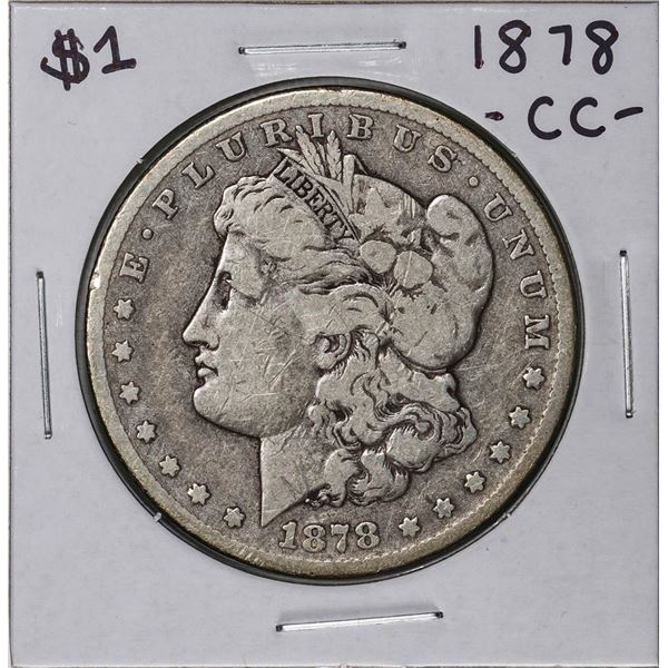 1878-CC $1 Morgan Silver Dollar Coin
