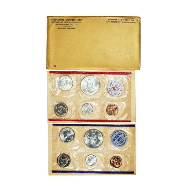 1961 P & D United States Uncirculated Mint Set