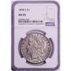 Image 1 : 1898-S $1 Morgan Silver Dollar Coin NGC AU55