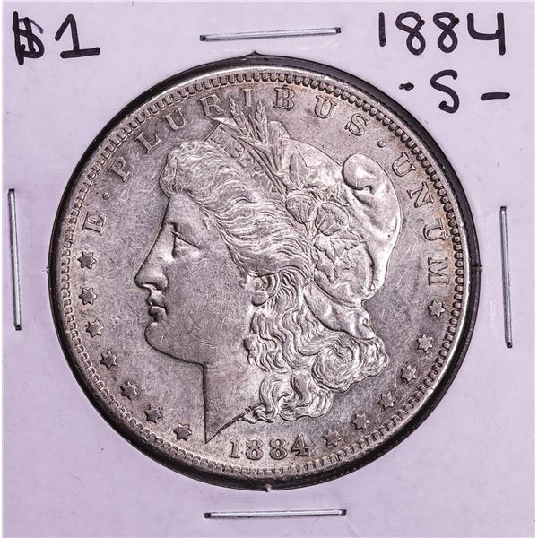1884-S $1 Morgan Silver Dollar Coin