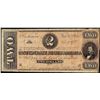 Image 1 : 1864 $2 Confederate States of America Note