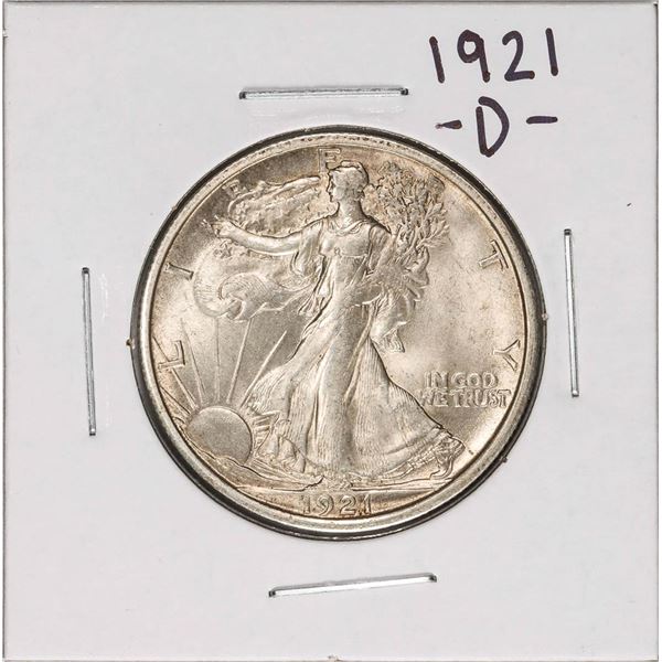 1921-D Walking Liberty Half Dollar Coin