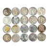 Image 1 : Lot of (20) $1 Peace Silver Dollar Coins Culls