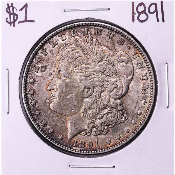 1891 $1 Morgan Silver Dollar Coin