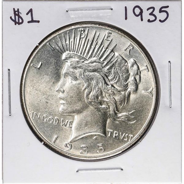 1935 $1 Peace Silver Dollar Coin