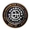 Image 2 : .999 Silver Boomtown Hotel & Casino Las Vegas $10 Limited Edition Gaming Token