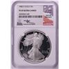 Image 1 : 1986-S $1 Proof American Silver Eagle Coin NGC PF69 Ultra Cameo Mercanti Signature