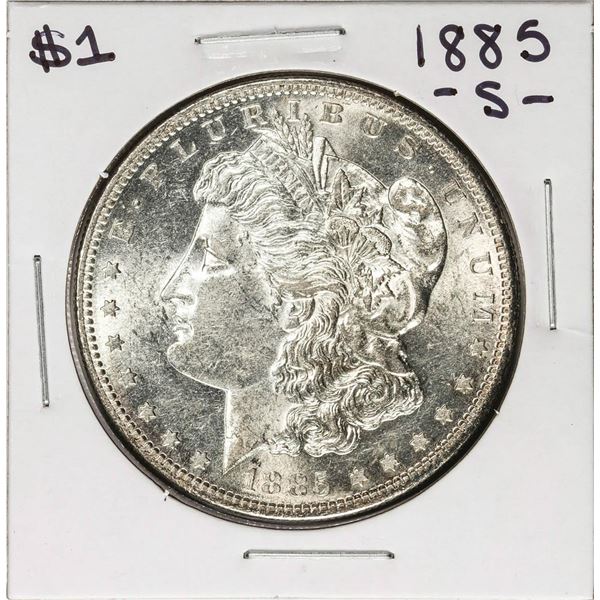 1885-S $1 Morgan Silver Dollar Coin
