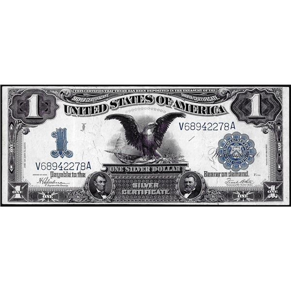 1899 $1 Black Eagle Silver Certificate Note