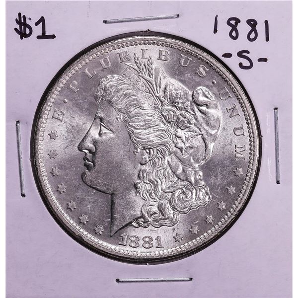 1881-S $1 Morgan Silver Dollar Coin