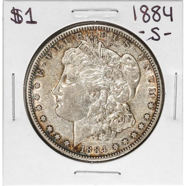 1884-S $1 Morgan Silver Dollar Coin