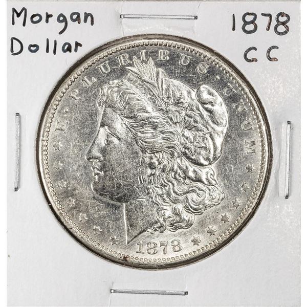 1878-CC $1 Morgan Silver Dollar Coin
