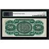 Image 2 : 1872 $50 State of South Carolina Obsolete Note PMG Gem Uncirculated 66EPQ
